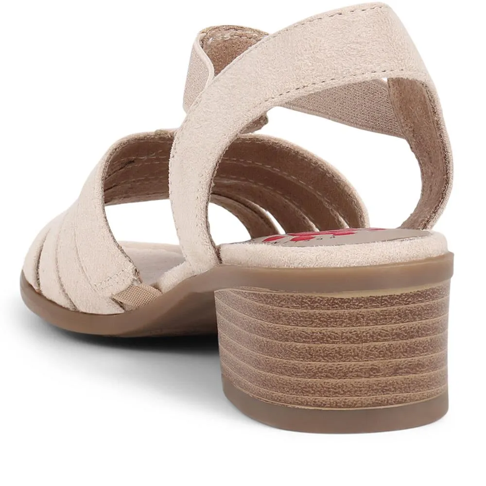 Block Heeled Slip-On Sandals  - CENTR39057 / 324 981