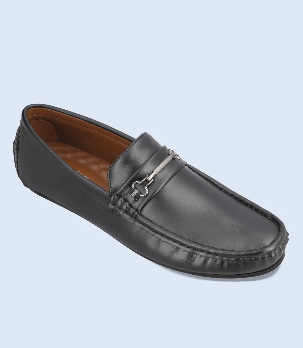BM6680-BLACK-Men Loafer