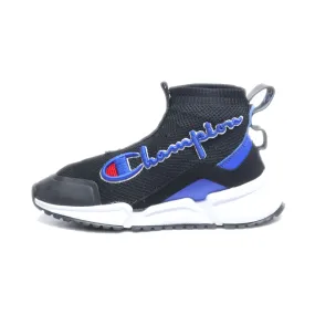 Champion Rally Future Sneakers Fabric Black Colour For Kids