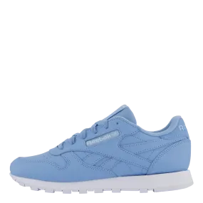 Classic Leather Flublu/White/Glablu