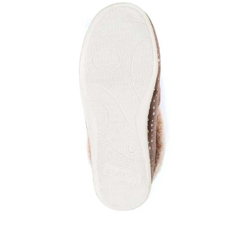 Extra-Wide Fit Cosy Slippers - CELENE / 322 481