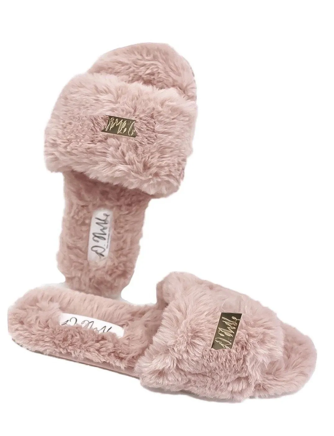 Faux-Fur Comfort Slippers