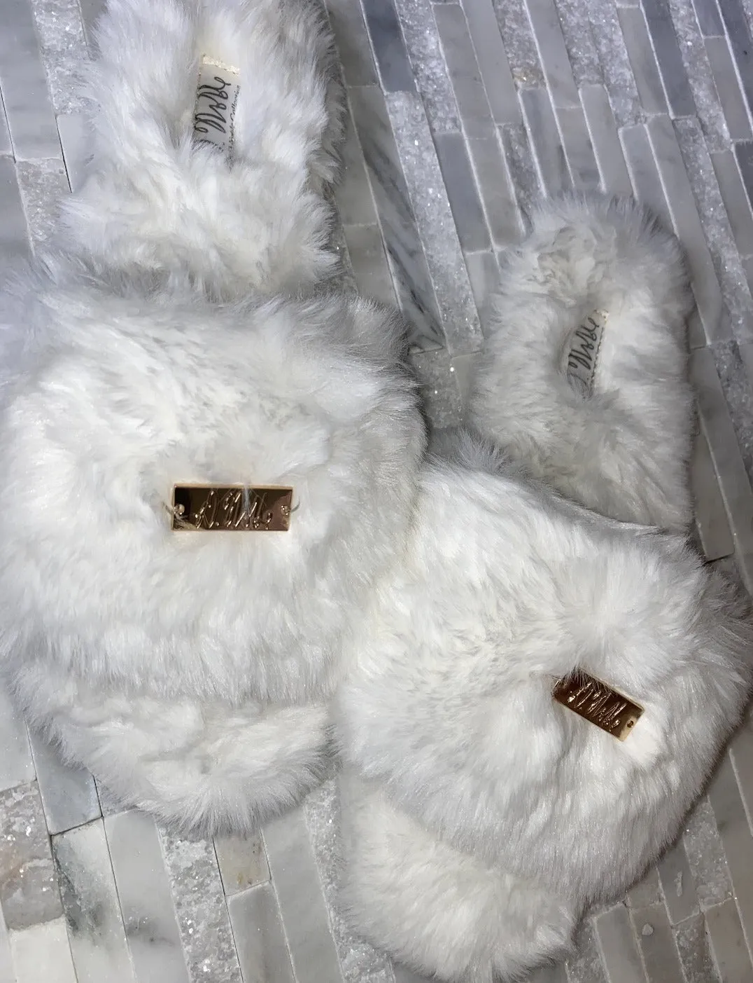 Faux-Fur Comfort Slippers