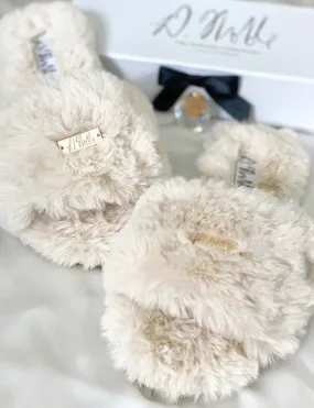 Faux-Fur Comfort Slippers