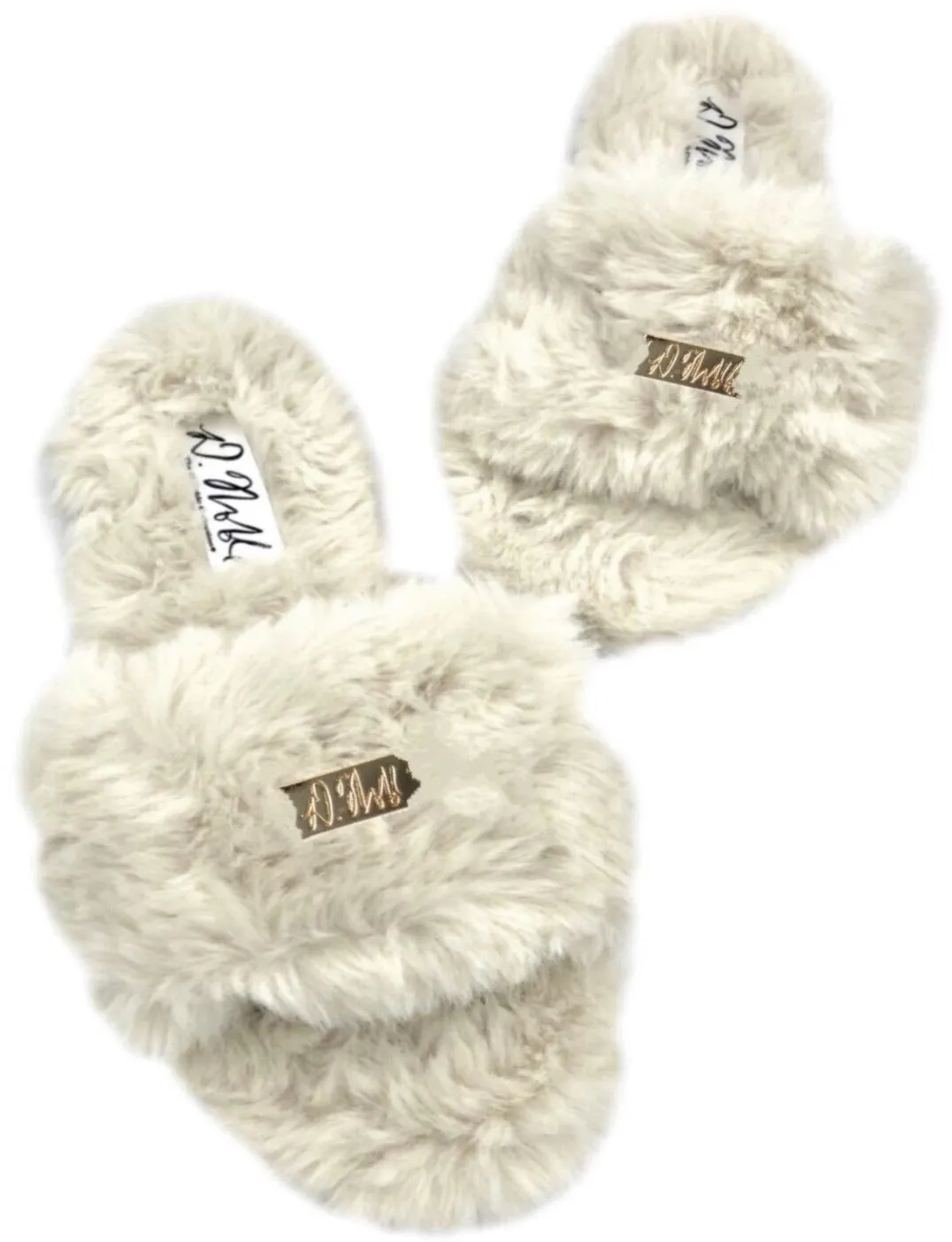 Faux-Fur Comfort Slippers