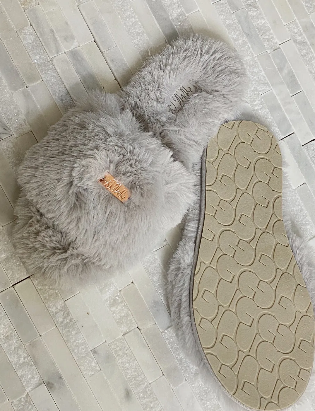 Faux-Fur Comfort Slippers