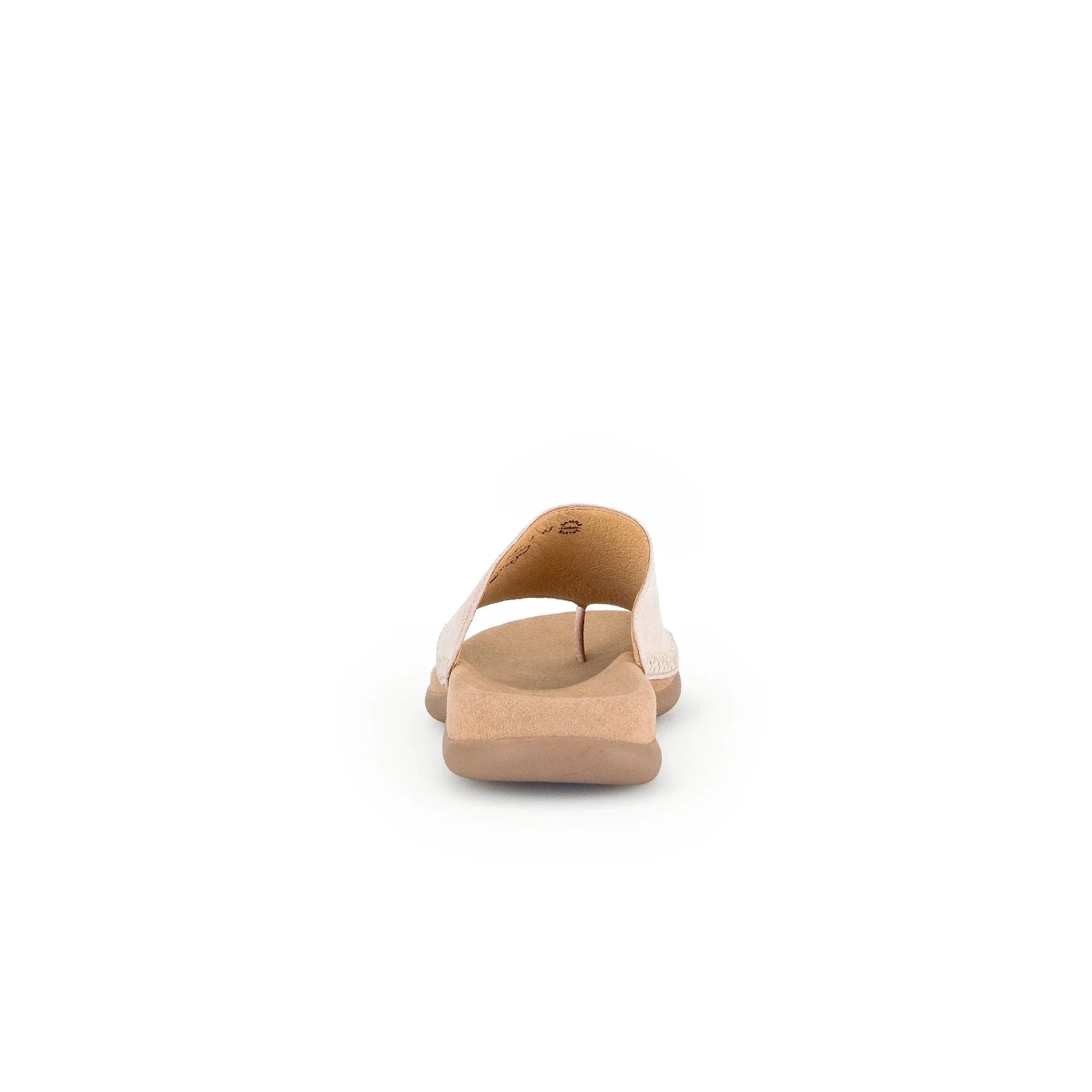 Gabor 43.700.63 Lanzarote Ladies Rose Pink Leather Slip On Sandals