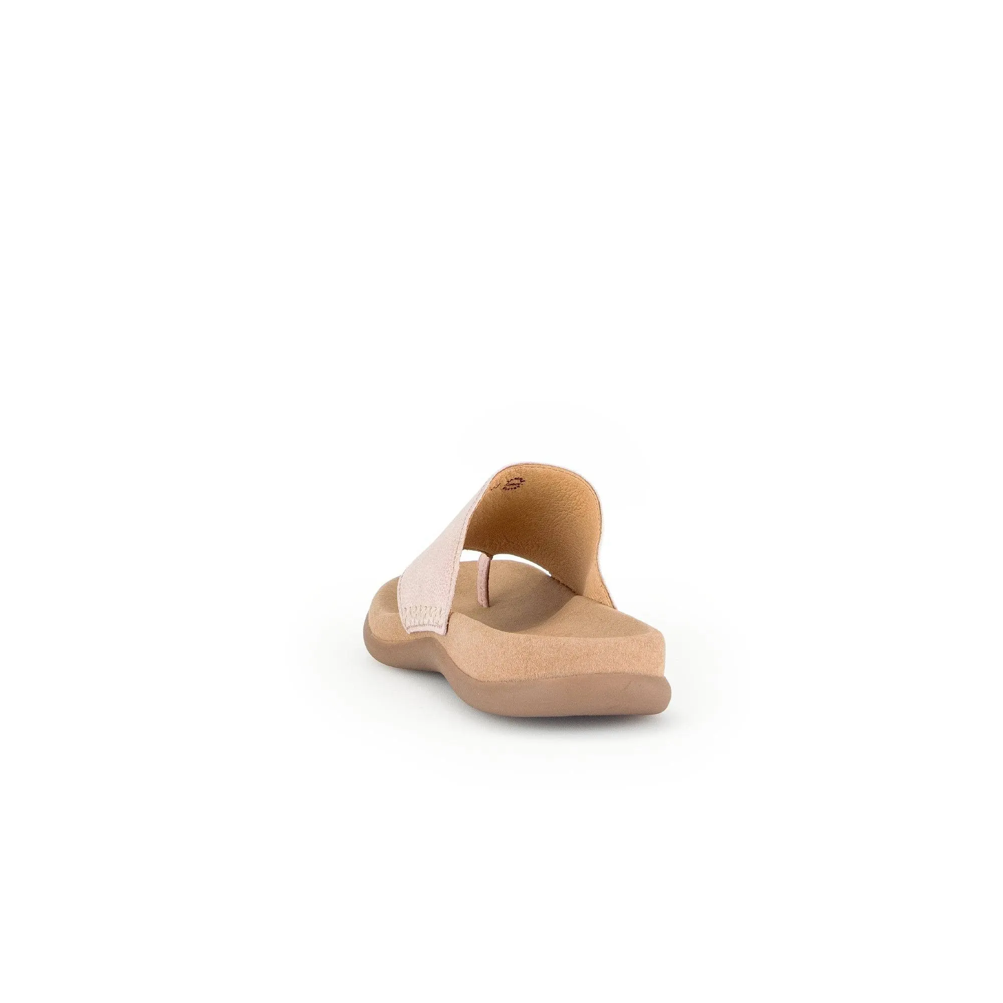 Gabor 43.700.63 Lanzarote Ladies Rose Pink Leather Slip On Sandals