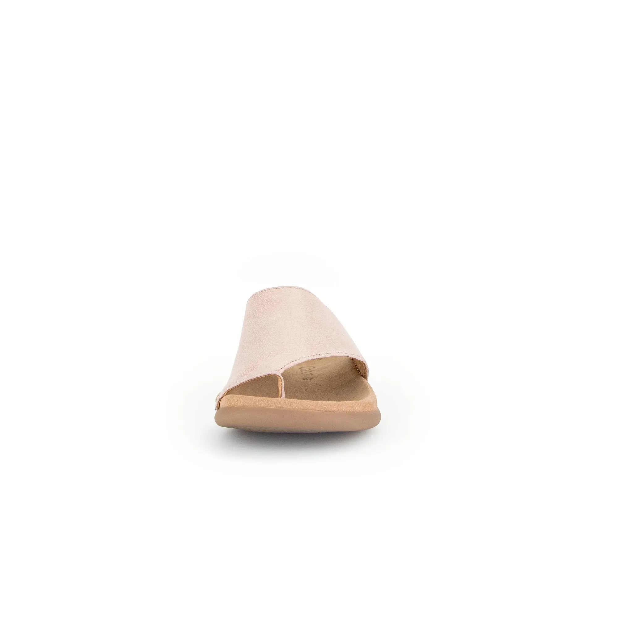Gabor 43.700.63 Lanzarote Ladies Rose Pink Leather Slip On Sandals