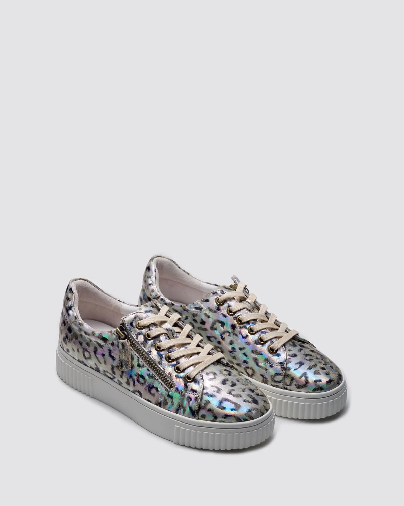 GIO SNEAKERS LEOPARD PRINT LEATHER