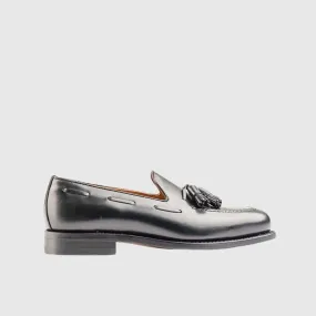 Goodyear Welt Dress Tasselled Slip On  8491 Black