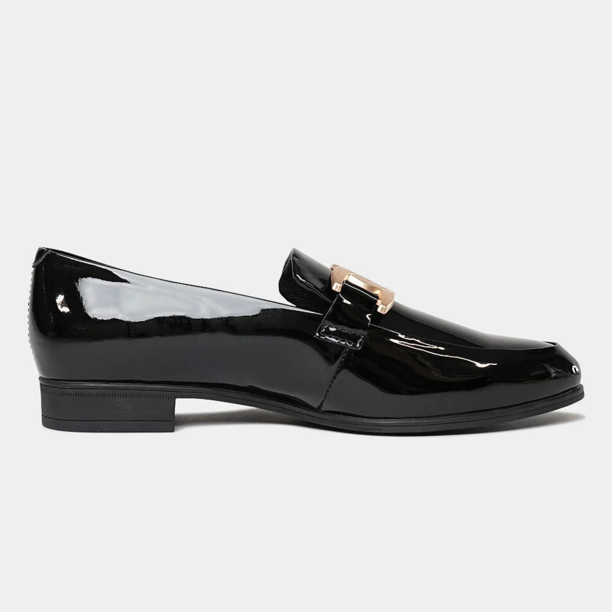 Gumper Black Patent Loafers