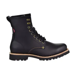 Levis Baxter Leather Men's Shoes Black
