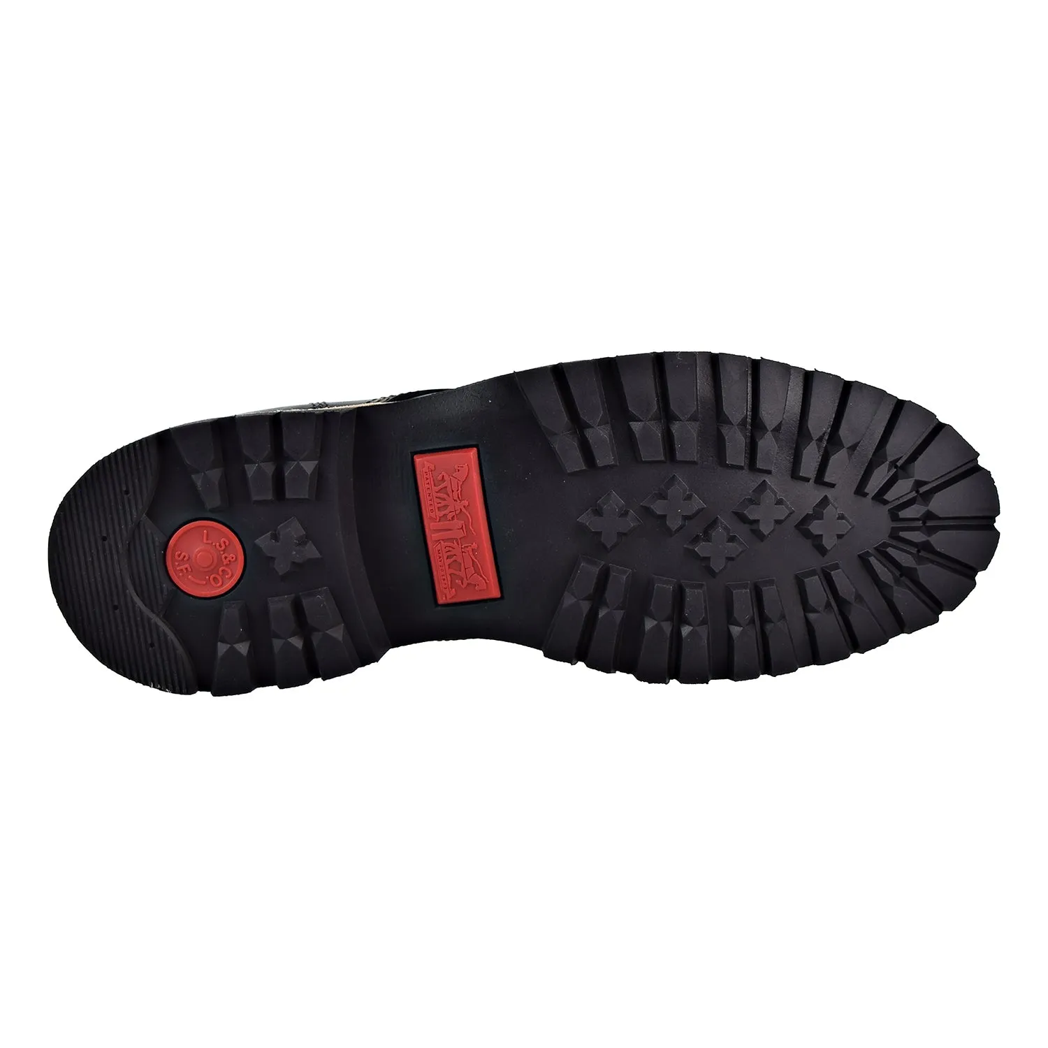 Levis Baxter Leather Men's Shoes Black
