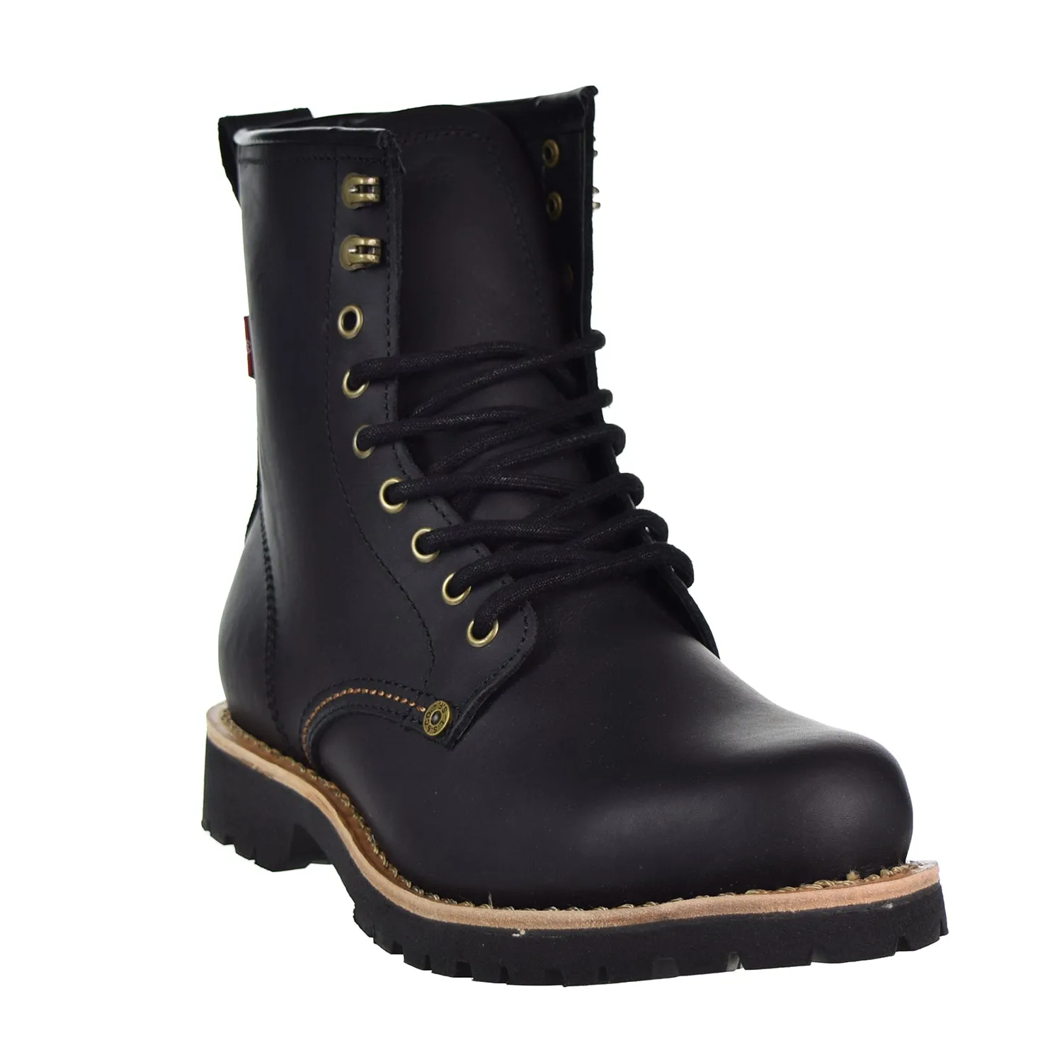 Levis Baxter Leather Men's Shoes Black