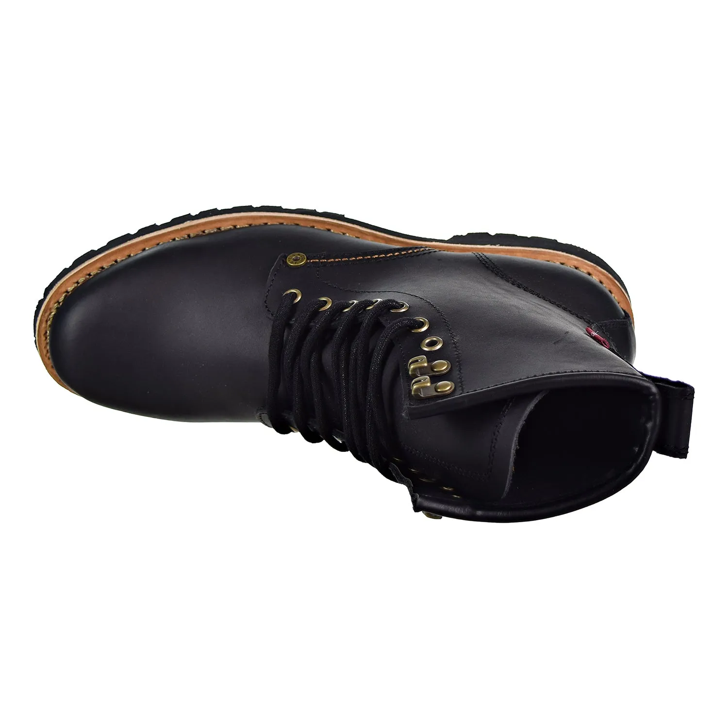Levis Baxter Leather Men's Shoes Black