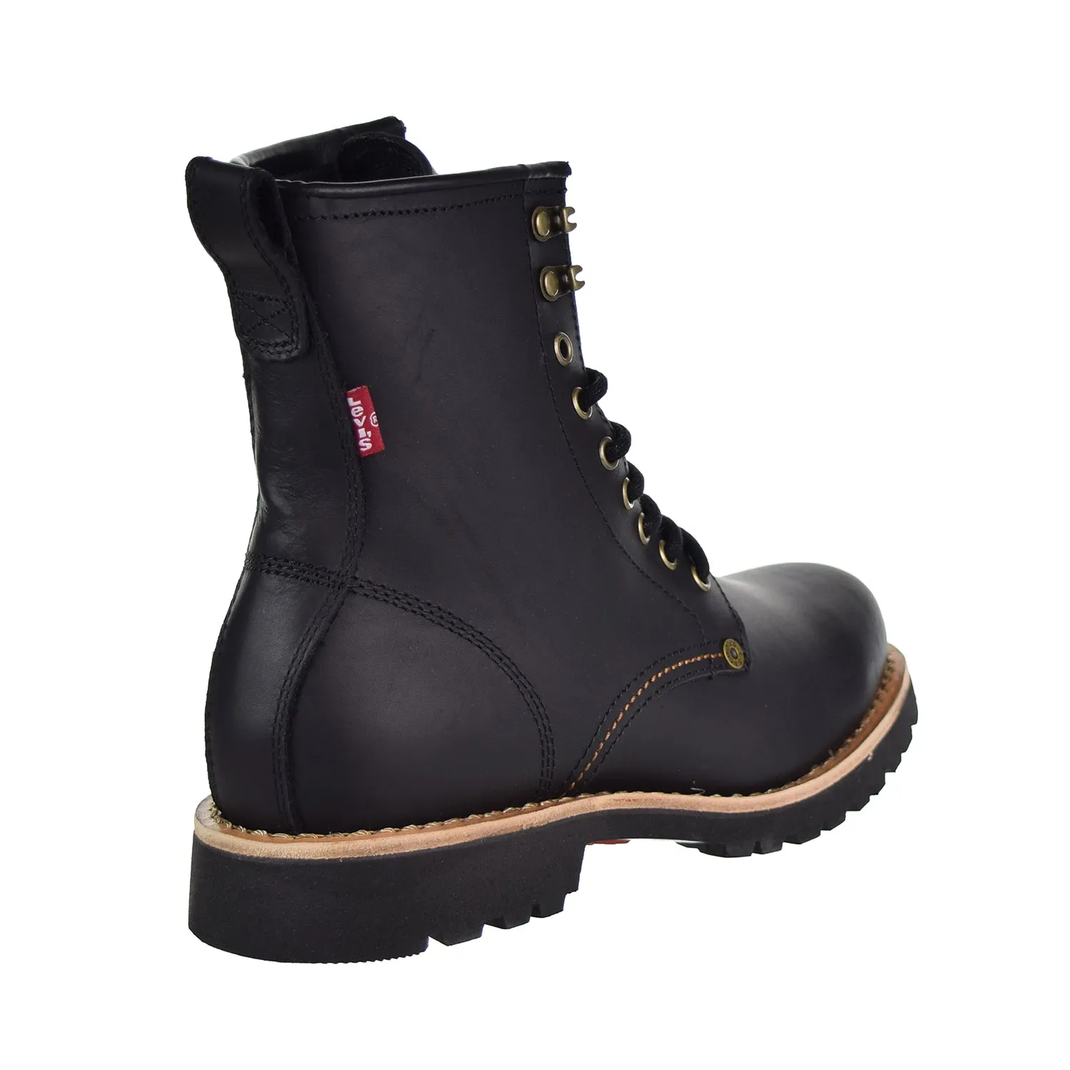 Levis Baxter Leather Men's Shoes Black