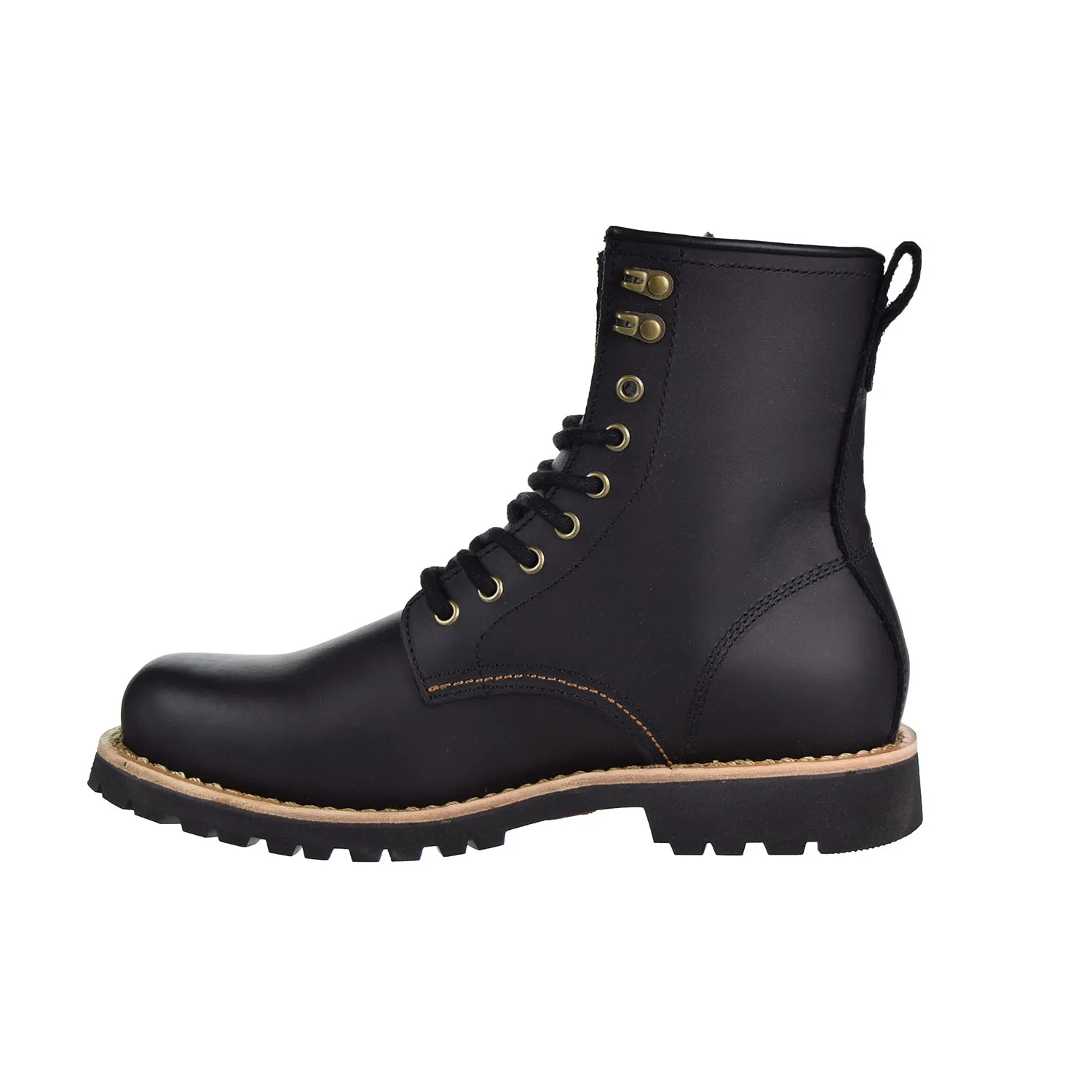 Levis Baxter Leather Men's Shoes Black