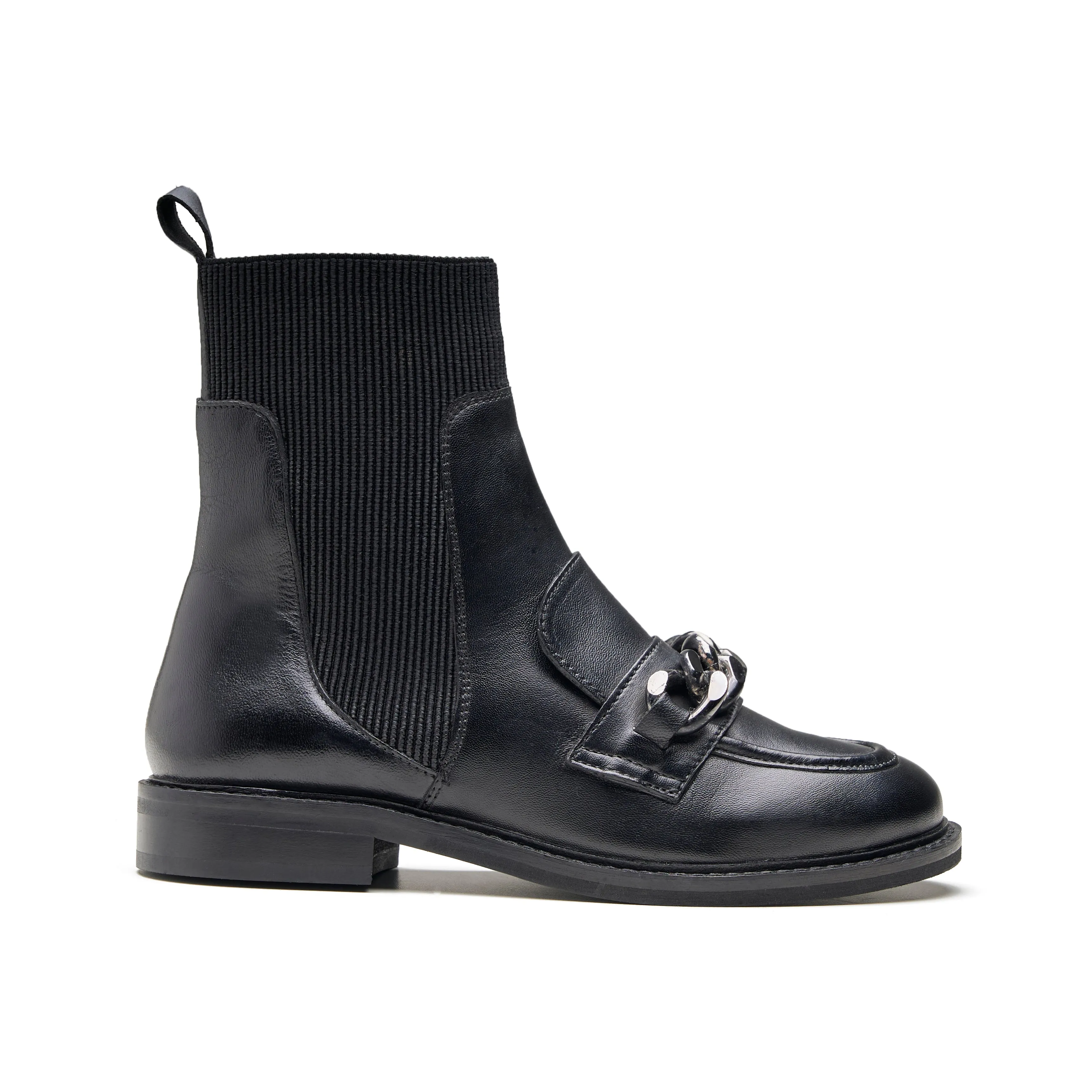 Lilou Womens Leather Ankle Boot