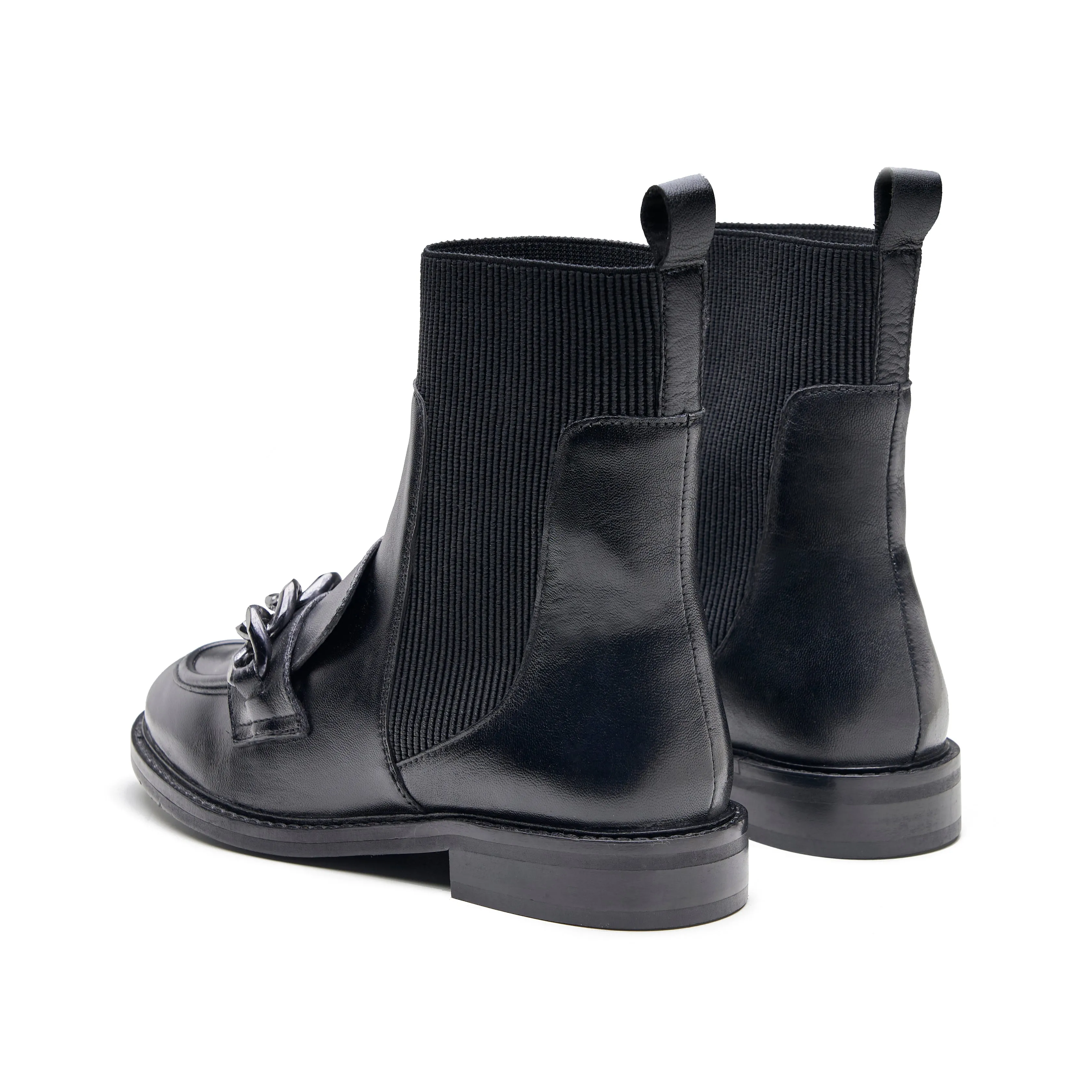 Lilou Womens Leather Ankle Boot
