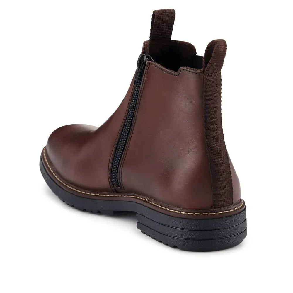 Men's Leather Chelsea Boots - RKR40516 / 325 908