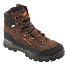 Men's Waterproof Leather Walking Boots Crosshunt 500- Durable Outdoor Footwear
