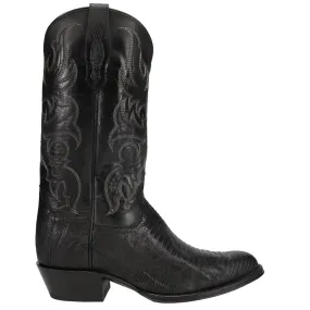 Nacogdoches 13 Inch Teju Lizard Round Toe Cowboy Boots