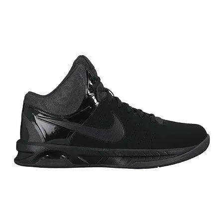 Nike Mens Air Visi Pro Vi Nbk Black/Anthracite Ankle-High Nubuck Basketball Shoe - 10M