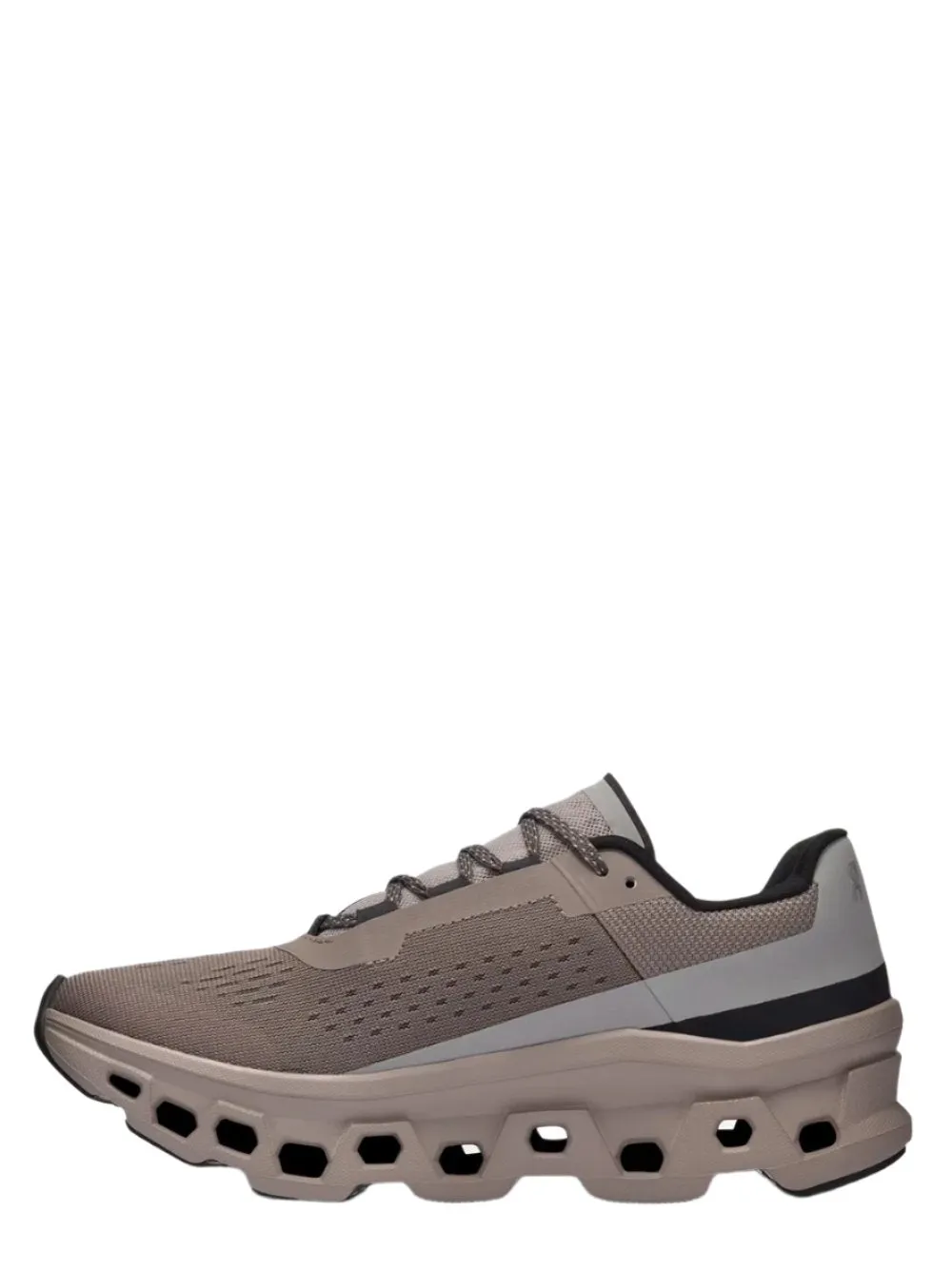 On Running Women's Cloudmonster Sneaker in Cinder/Fog