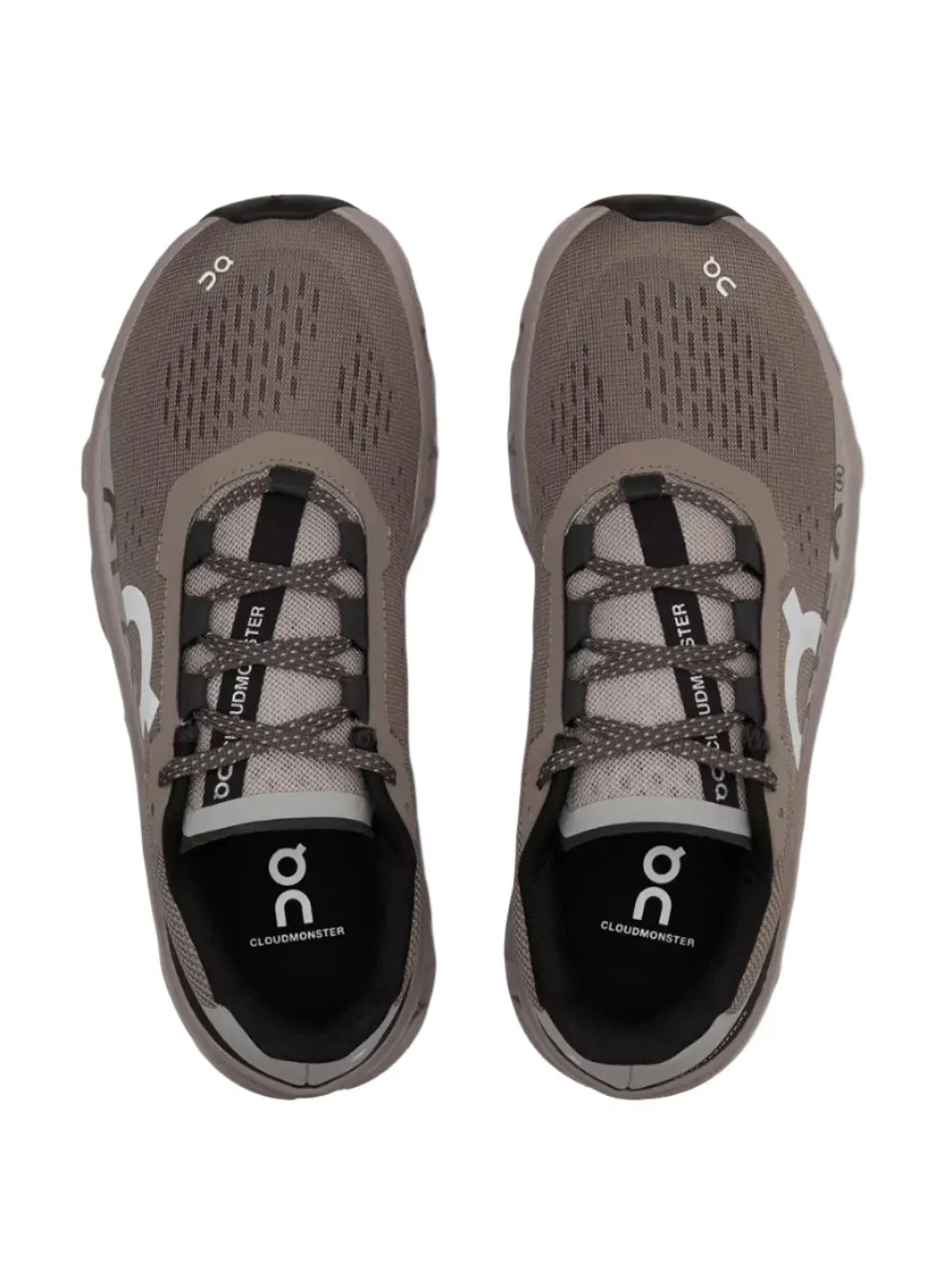 On Running Women's Cloudmonster Sneaker in Cinder/Fog