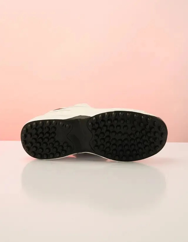 Panda Contrast Runner Sneakers - Monochrome Magic