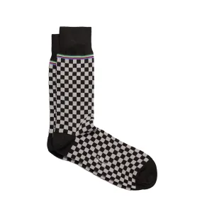 Paul Smith Sock Hudson Check Black