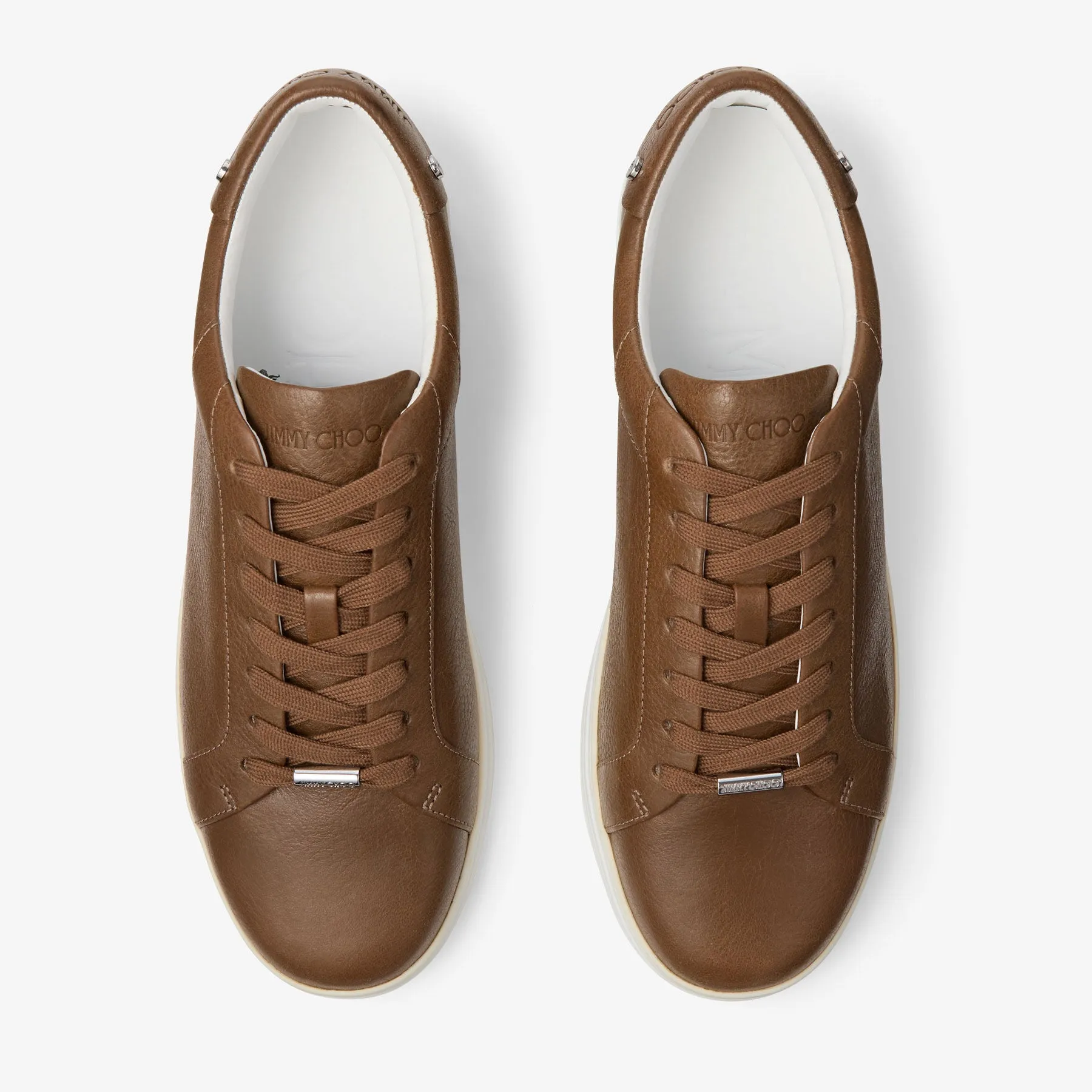 Rome/M Oak Leather Trainers