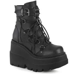 SHAKER-60 Demoniacult Alternative Footwear Women's Ankle Boots