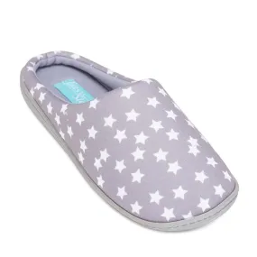 Space Slipper in Grey Fabric