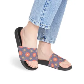 Summer Chic Women's Pu Slide Sandals