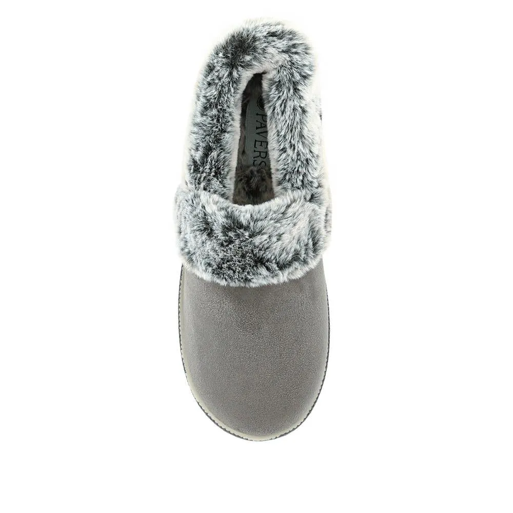 Warm-Lined Memory Foam Slippers - QING40038 / 326 611
