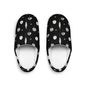 Women's Indoor Slippers - Hibiscus Dark Botanicals Collection